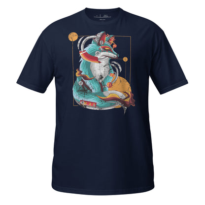 Cyber Fox Cotton Unisex T-Shirt