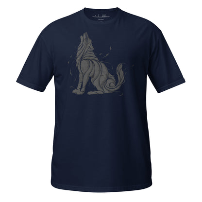 The Flowing Wolf Cotton Unisex T-Shirt