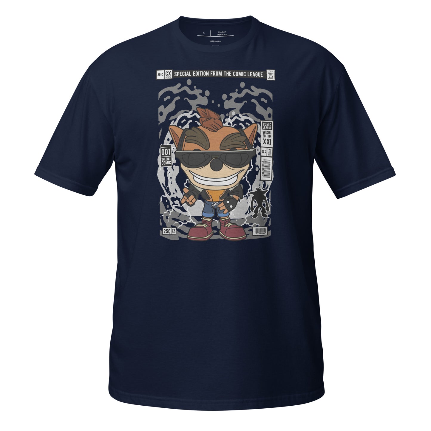 Crash Bandicoot Cotton Unisex T-Shirt