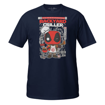 Deadpool Backyard Griller Cotton Unisex T-Shirt