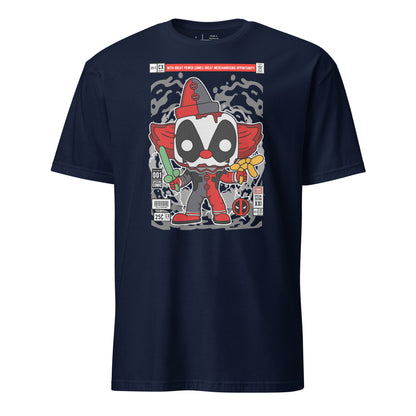 Deadpool Clown- Cotton Unisex T-Shirt