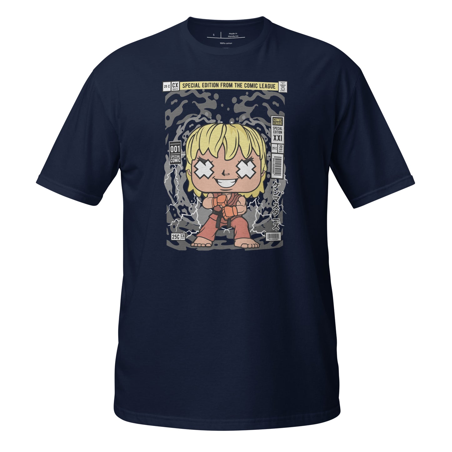 Ken Street Fighter Cotton Unisex T-Shirt