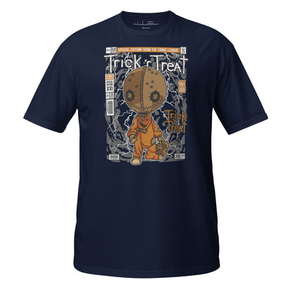 Sam Trick or Treat Cotton Unisex T-Shirt