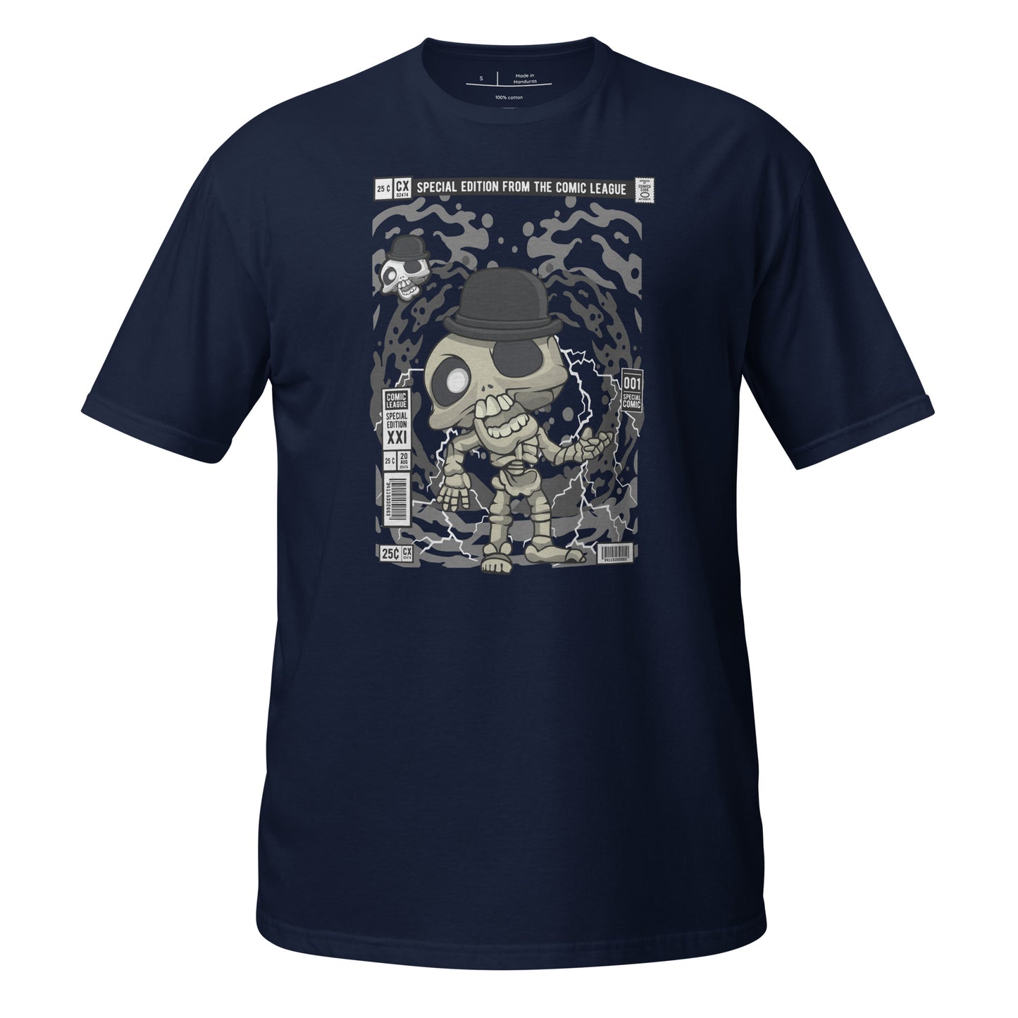 Skeleton Corpse Bride Cotton Unisex T-Shirt