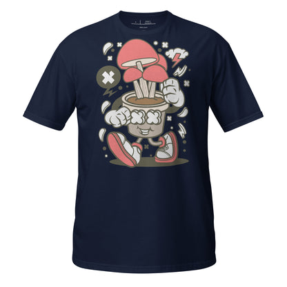 Mushroom Munchable Cotton Unisex T-Shirt