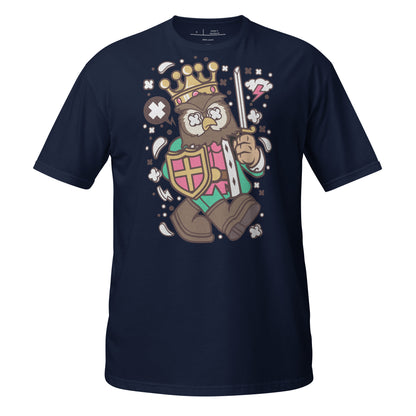 Owl King Cotton Unisex T-Shirt