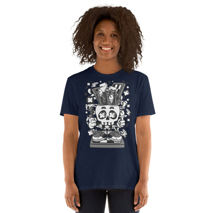 Skull & Chess Cotton Unisex T-Shirt