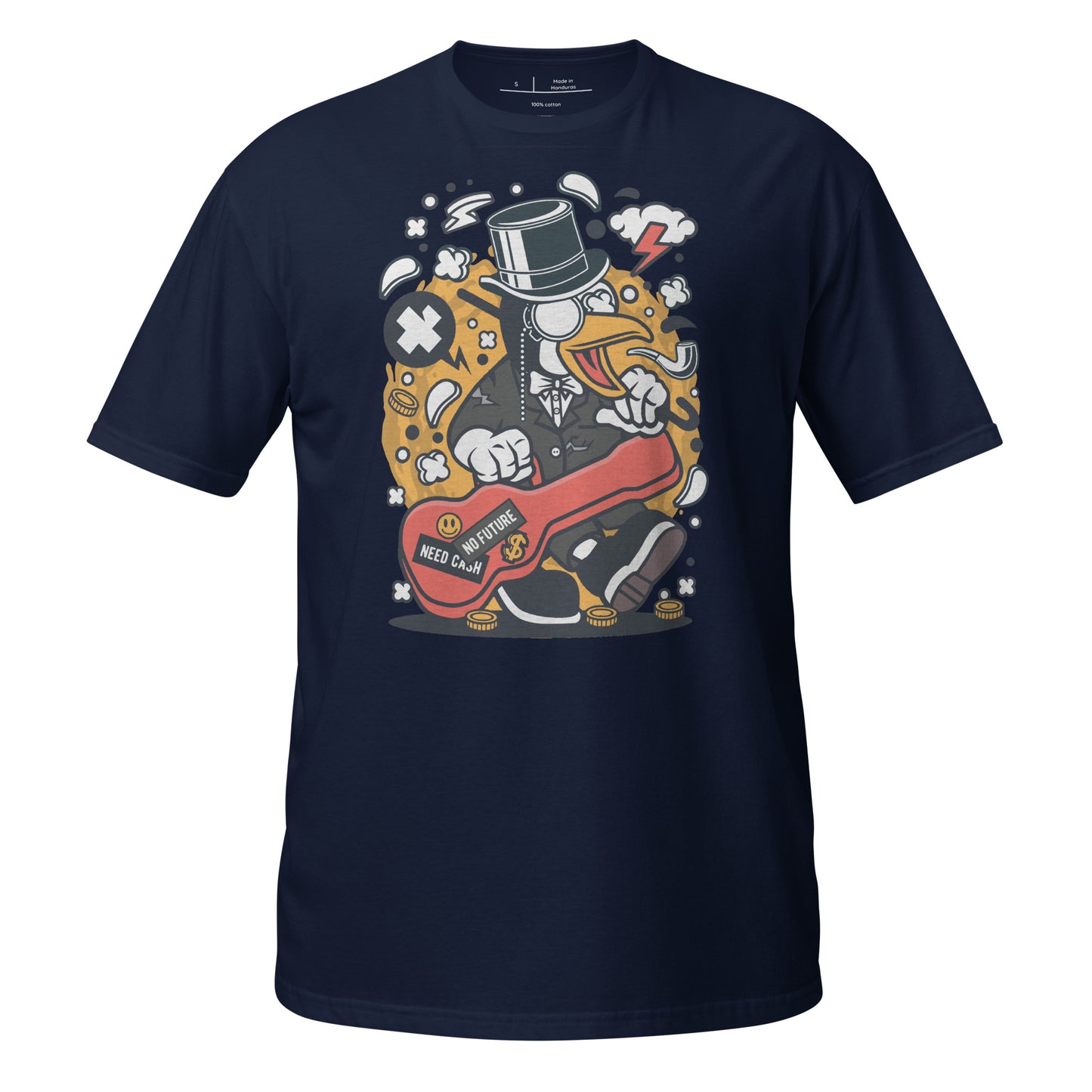 Funky The Gentleman Busker Cotton Unisex T-Shirt