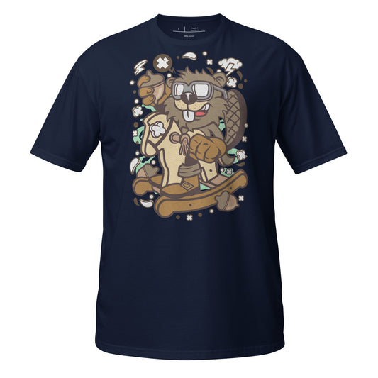 Bam Bam Beaver the Child Cotton Unisex T-Shirt