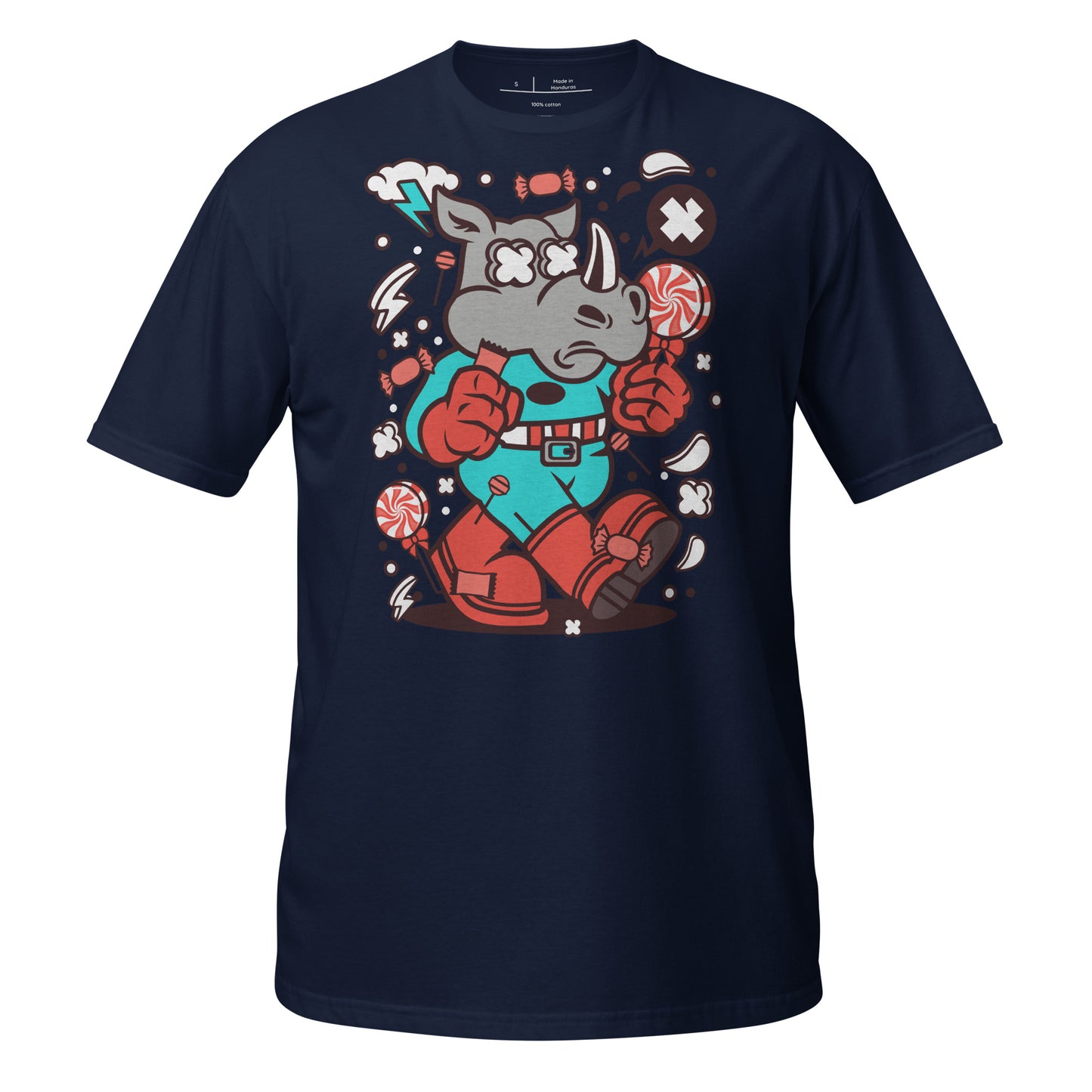 Magnus The Super Rhino Cotton Unisex T-Shirt