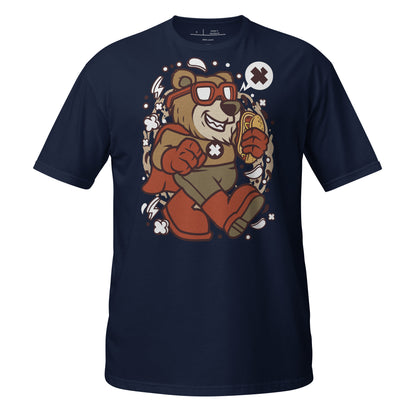 Super Grizzle-e Bear Cotton Unisex T-Shirt