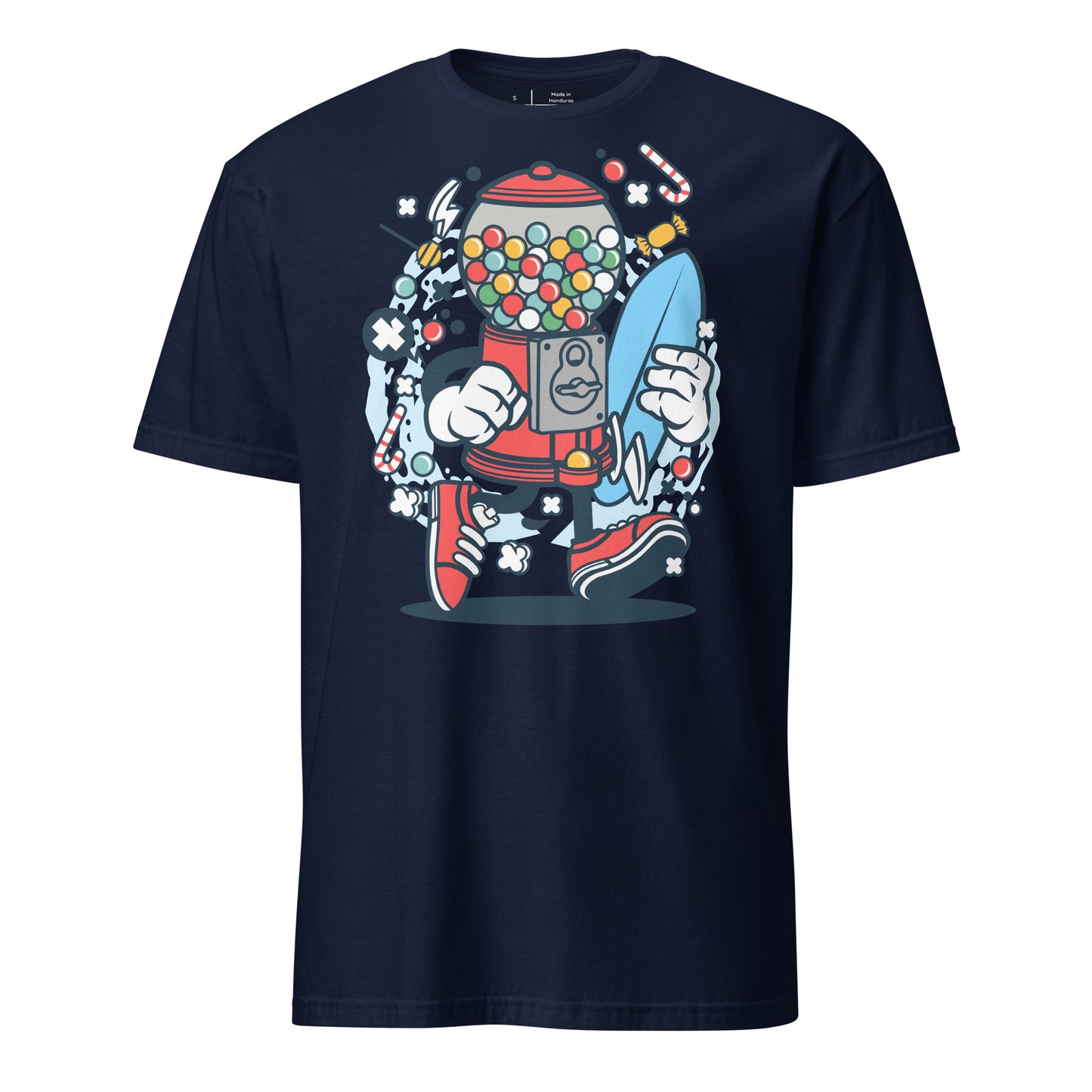 Candy Machine Surfer Cotton Unisex T-Shirt