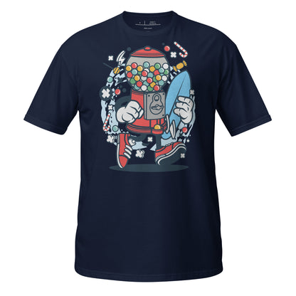 Candy Machine Surfer Cotton Unisex T-Shirt