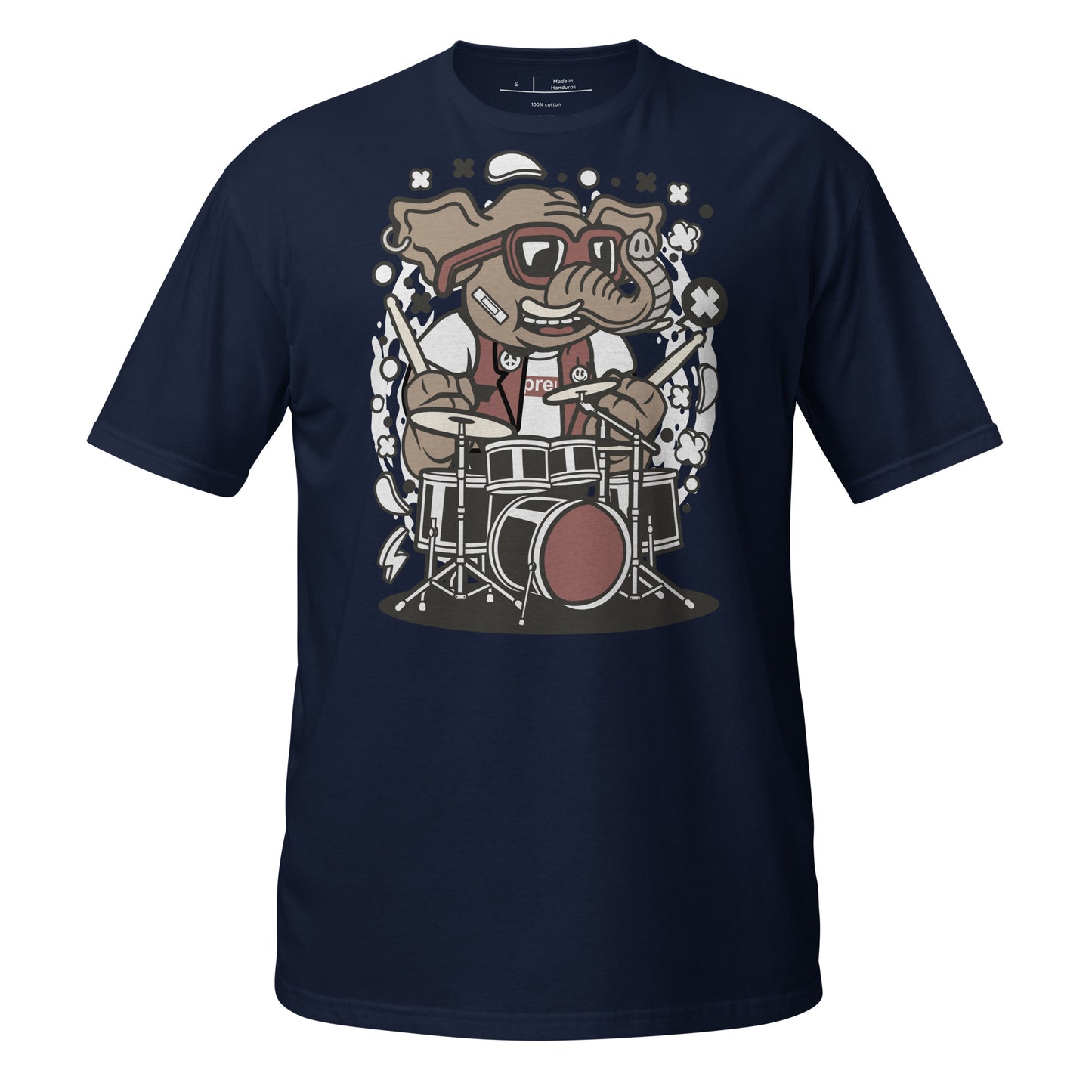 Chompa Chubz On Drums Cotton Unisex T-Shirt