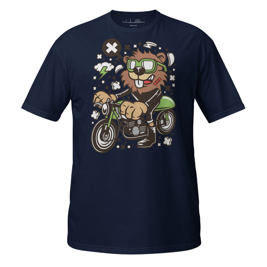 The Road Racing Bam Bam Beaver Cotton Unisex T-Shirt