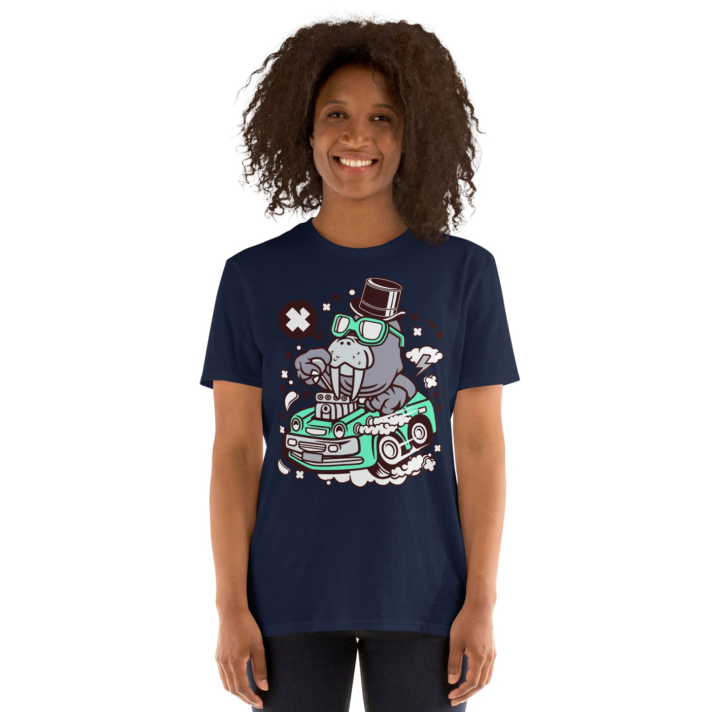 Speeding Wally Cotton Unisex T-Shirt