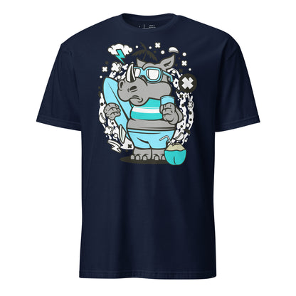 Magnus The Sufin Rhino Cotton Unisex T-Shirt