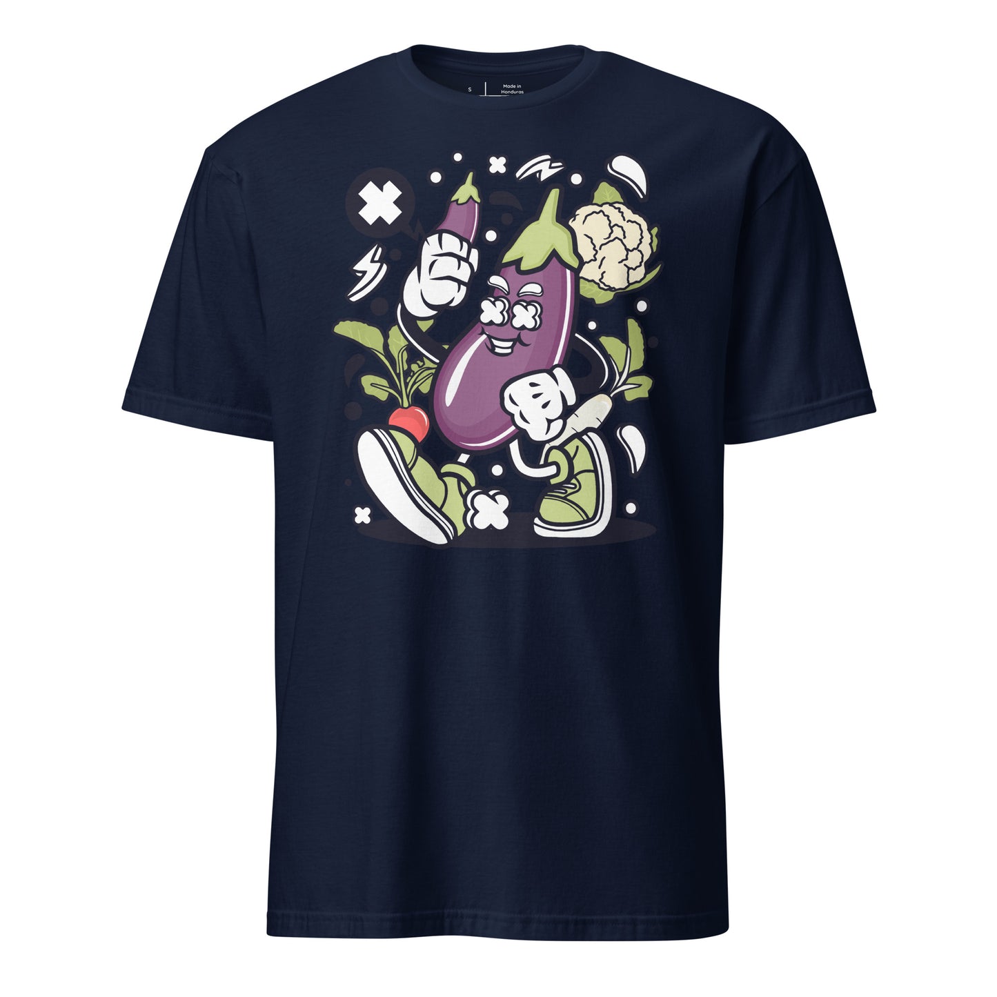 Eggplant Munchable Cotton Unisex T-Shirt