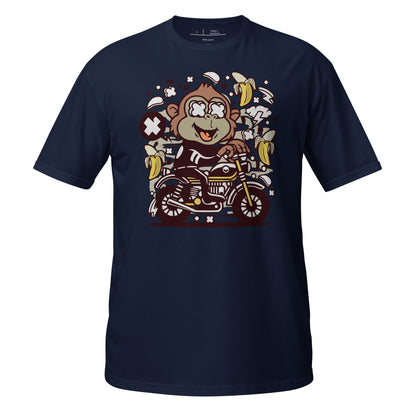 Biker Monty Cotton Unisex T-Shirt