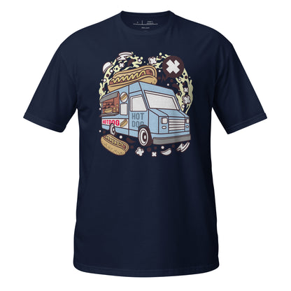 Hotdog Wheelz Cotton Unisex T-Shirt