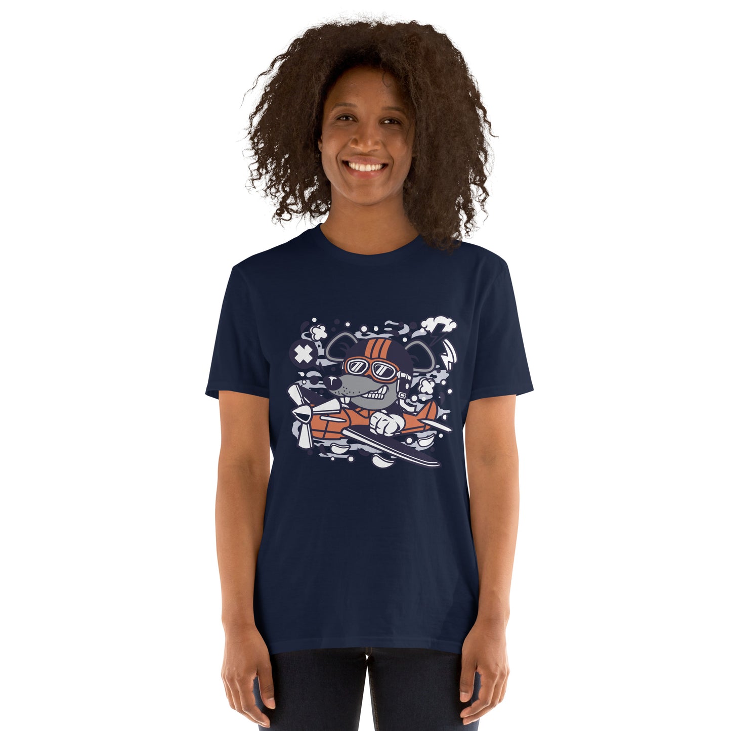 Flying Rabid Rat Cotton Unisex T-Shirt