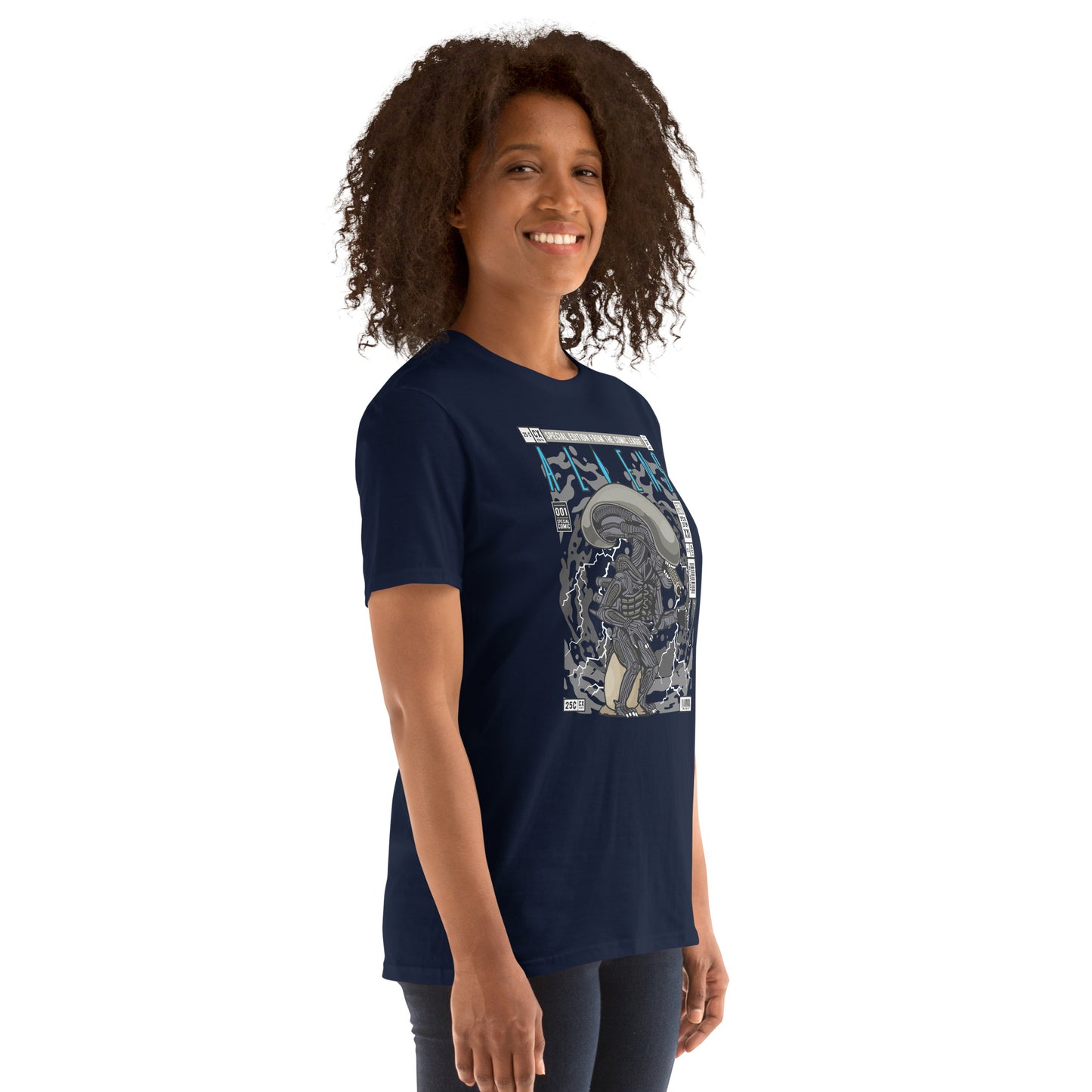 Alien Cotton Unisex T-Shirt