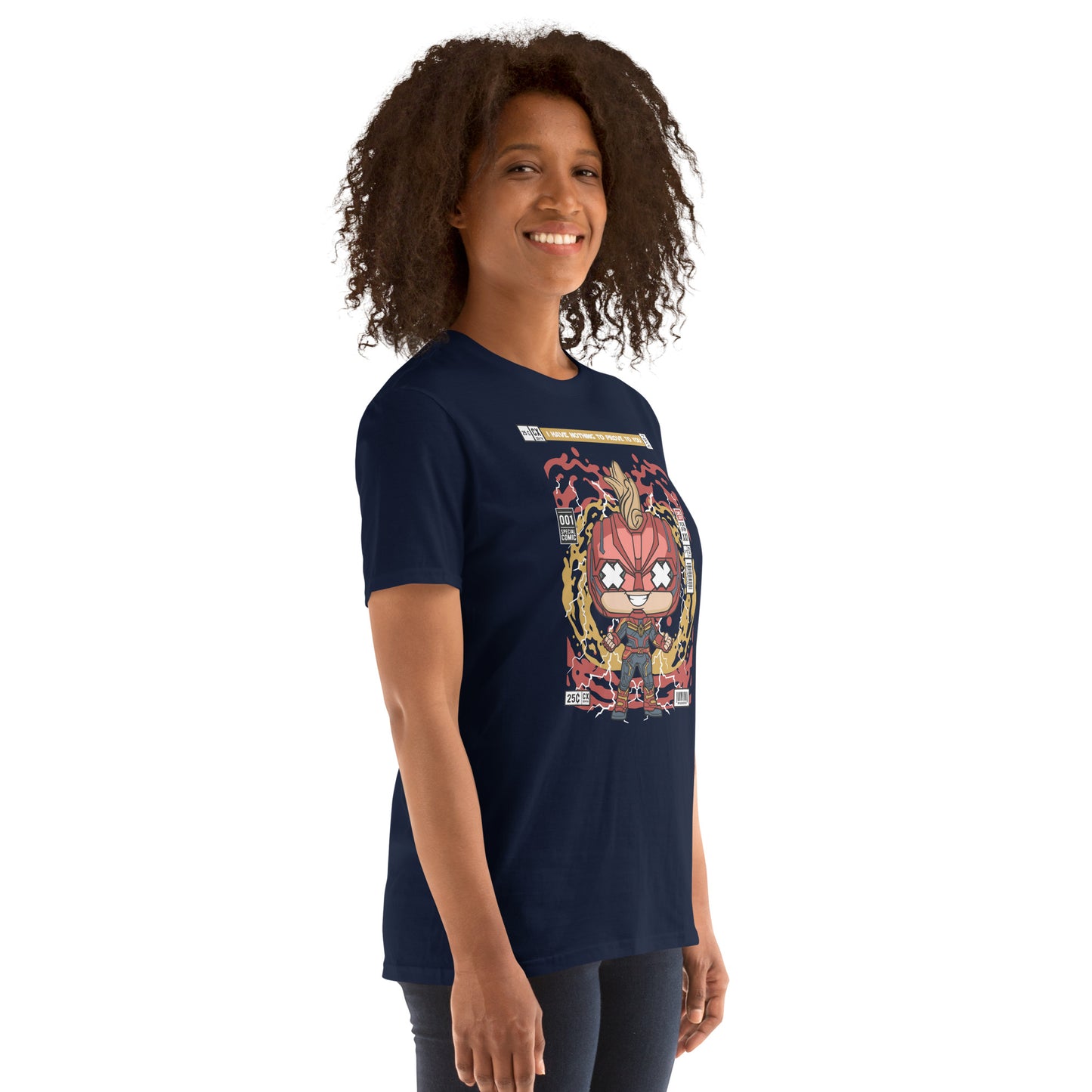 Captain Marvel Cotton Unisex T-Shirt