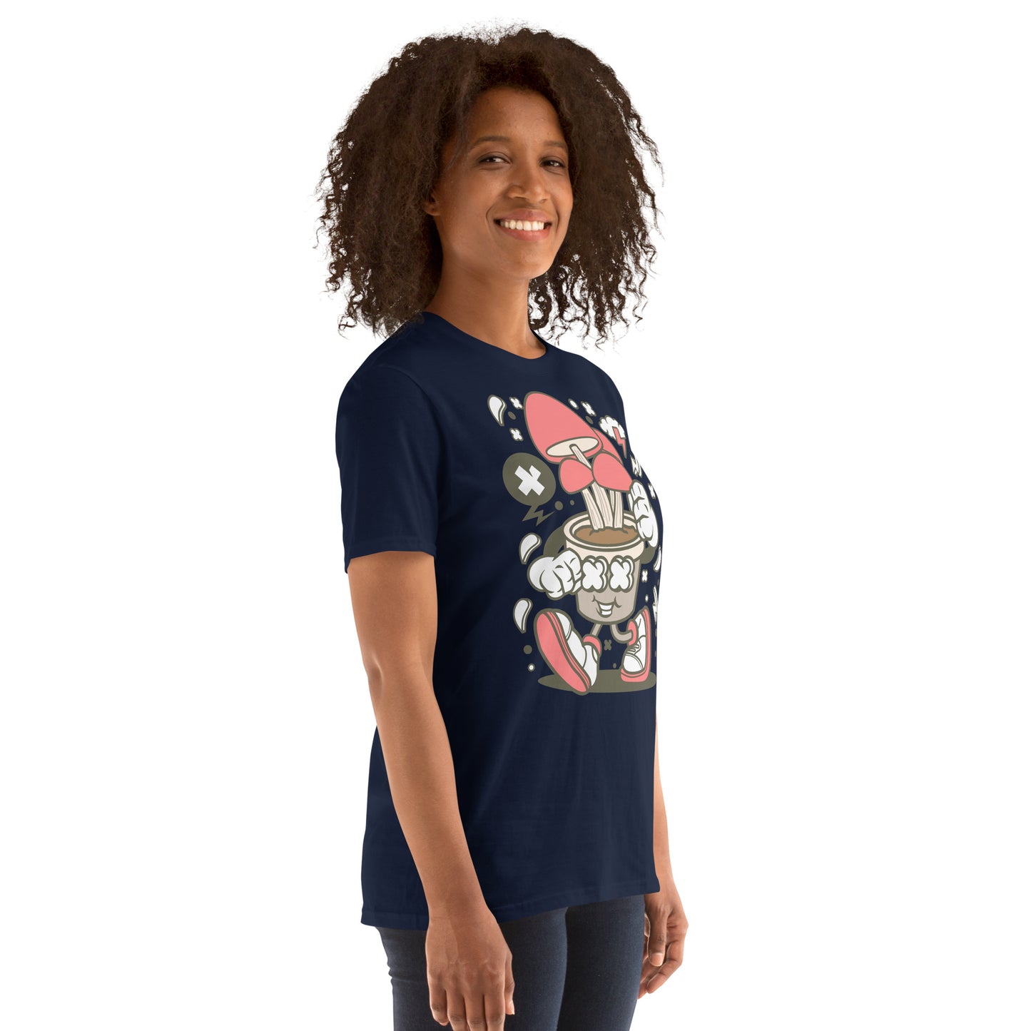 Mushroom Munchable Cotton Unisex T-Shirt