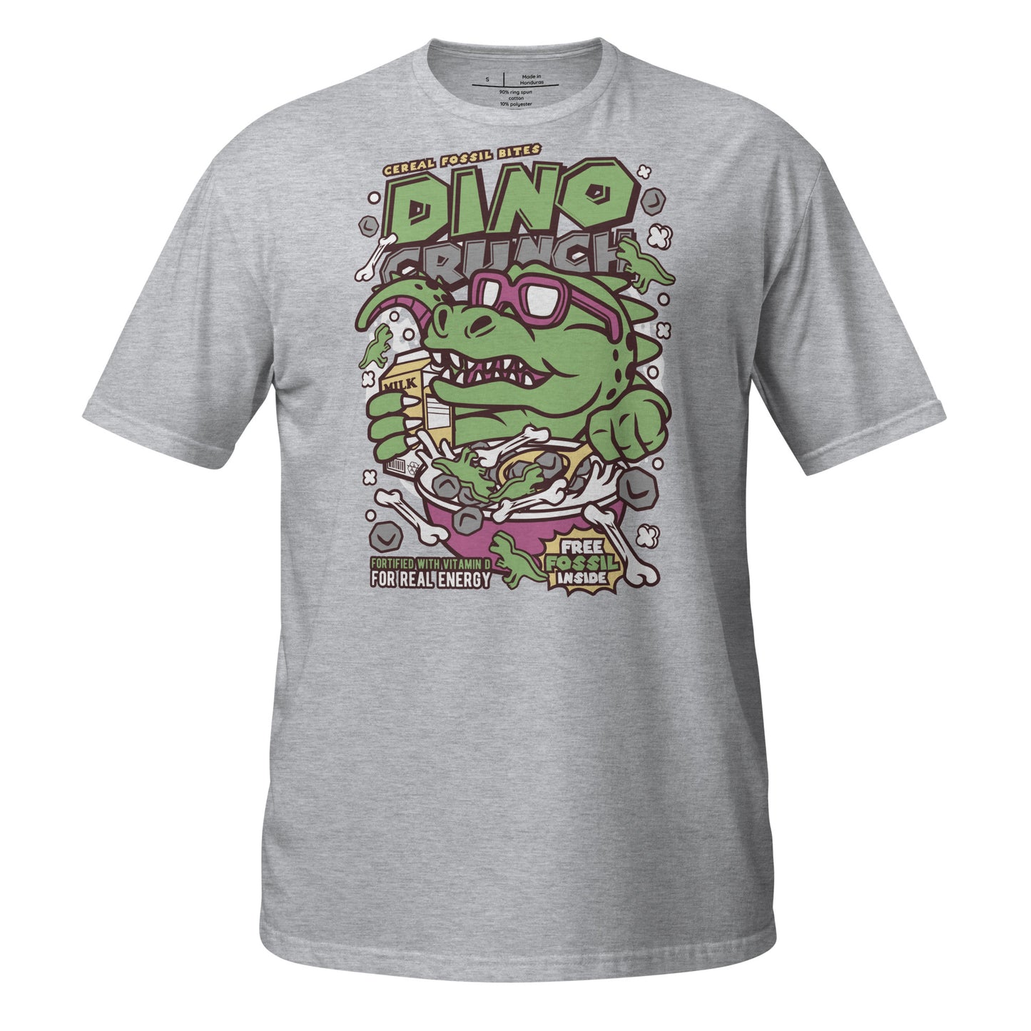 Cereal Killer - Dino Crunch Cotton Unisex T-Shirt