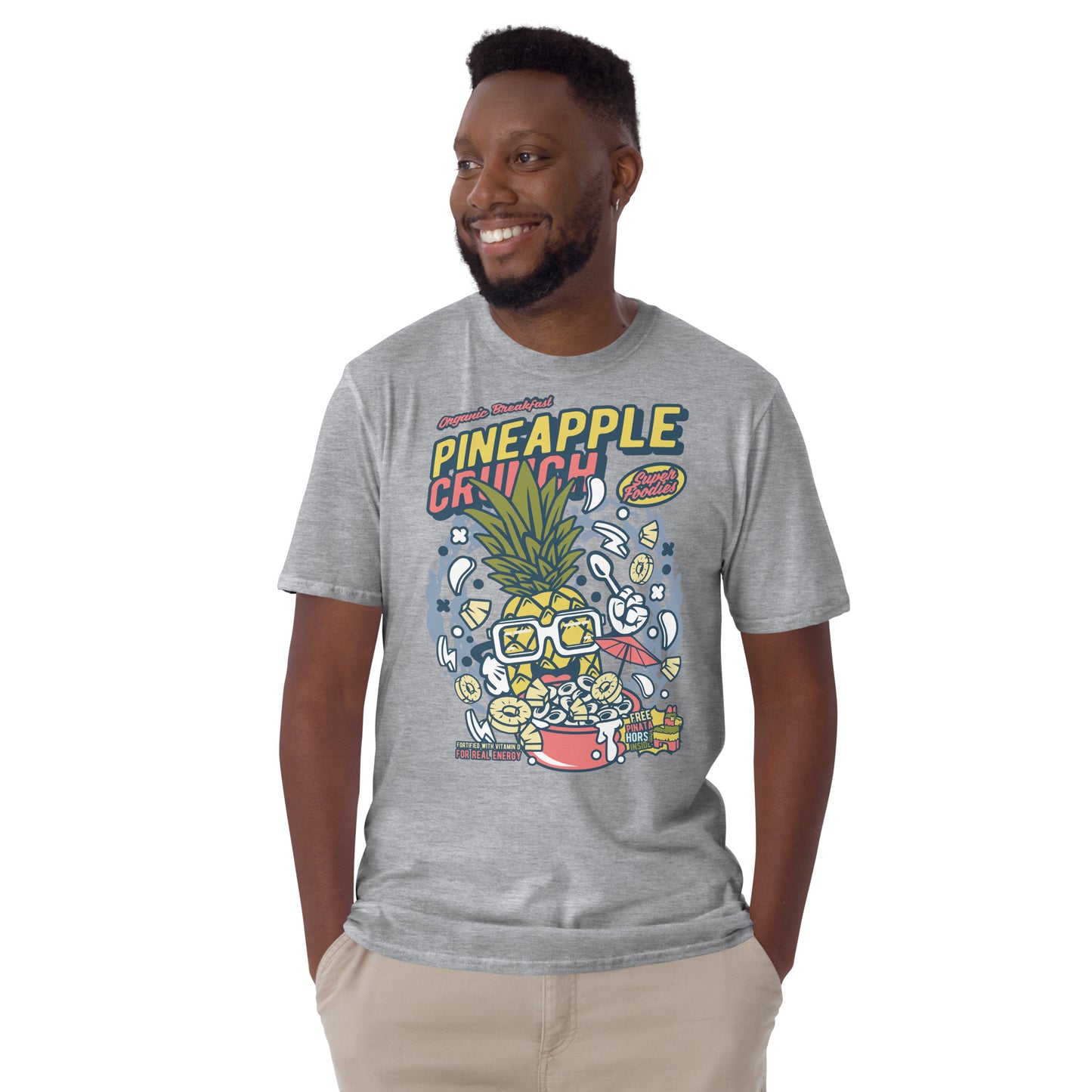 Cereal Killer - Pineapple Crunch Cotton Unisex T-Shirt