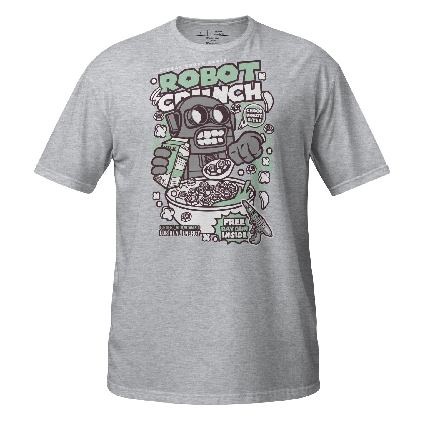 Cereal Killer - Robot Crunch Cotton Unisex T-Shirt