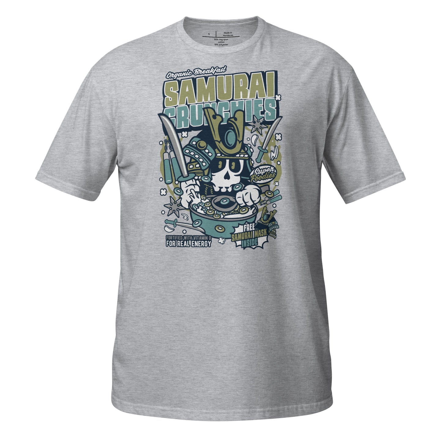 Cereal Killer - Samurai Crunch Cotton Unisex T-Shirt