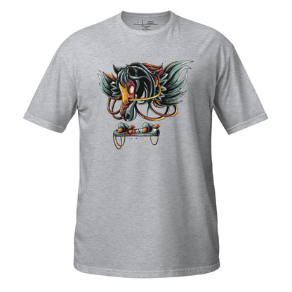 The Floating Steed Cotton Unisex T-Shirt