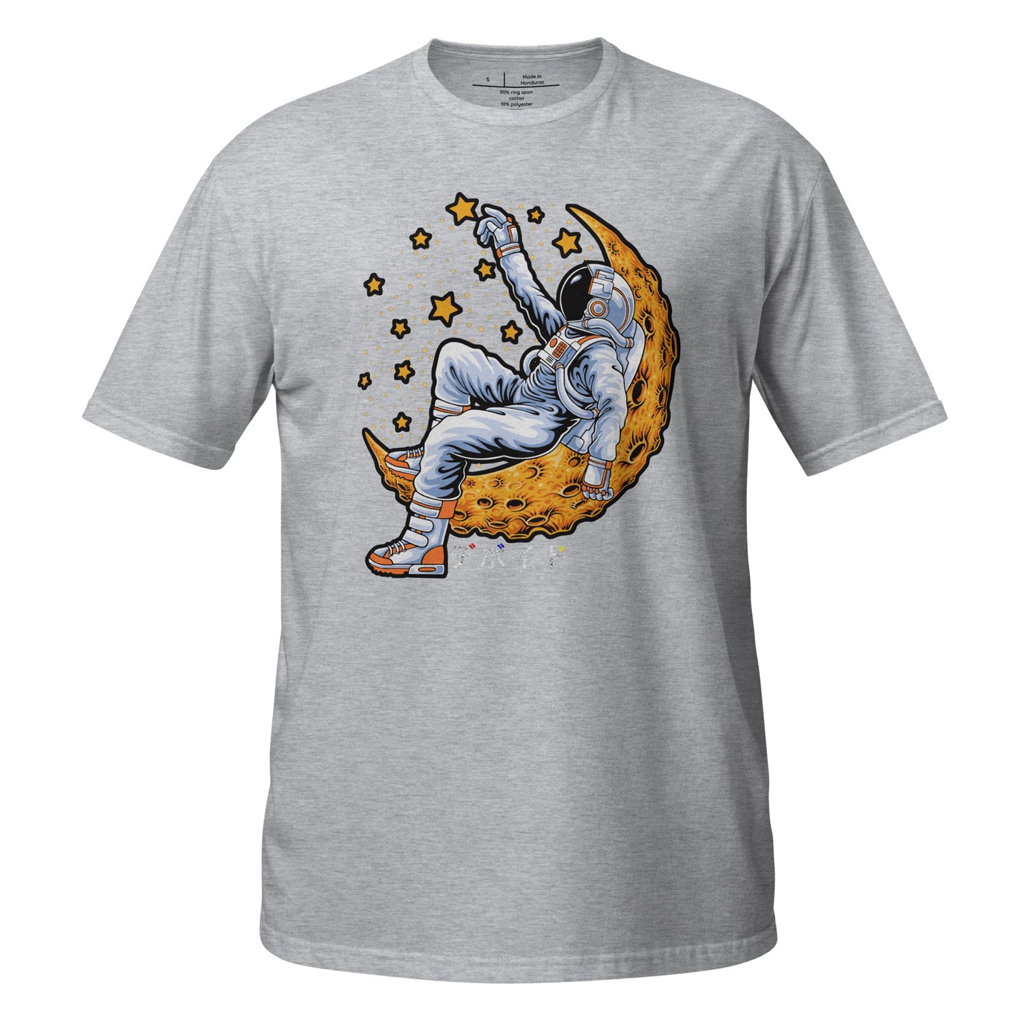 Chillin on the Moon Cotton Unisex T-Shirt