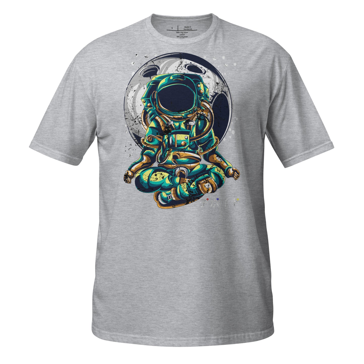 Pure Zen Space Hippie Cotton Unisex T-Shirt