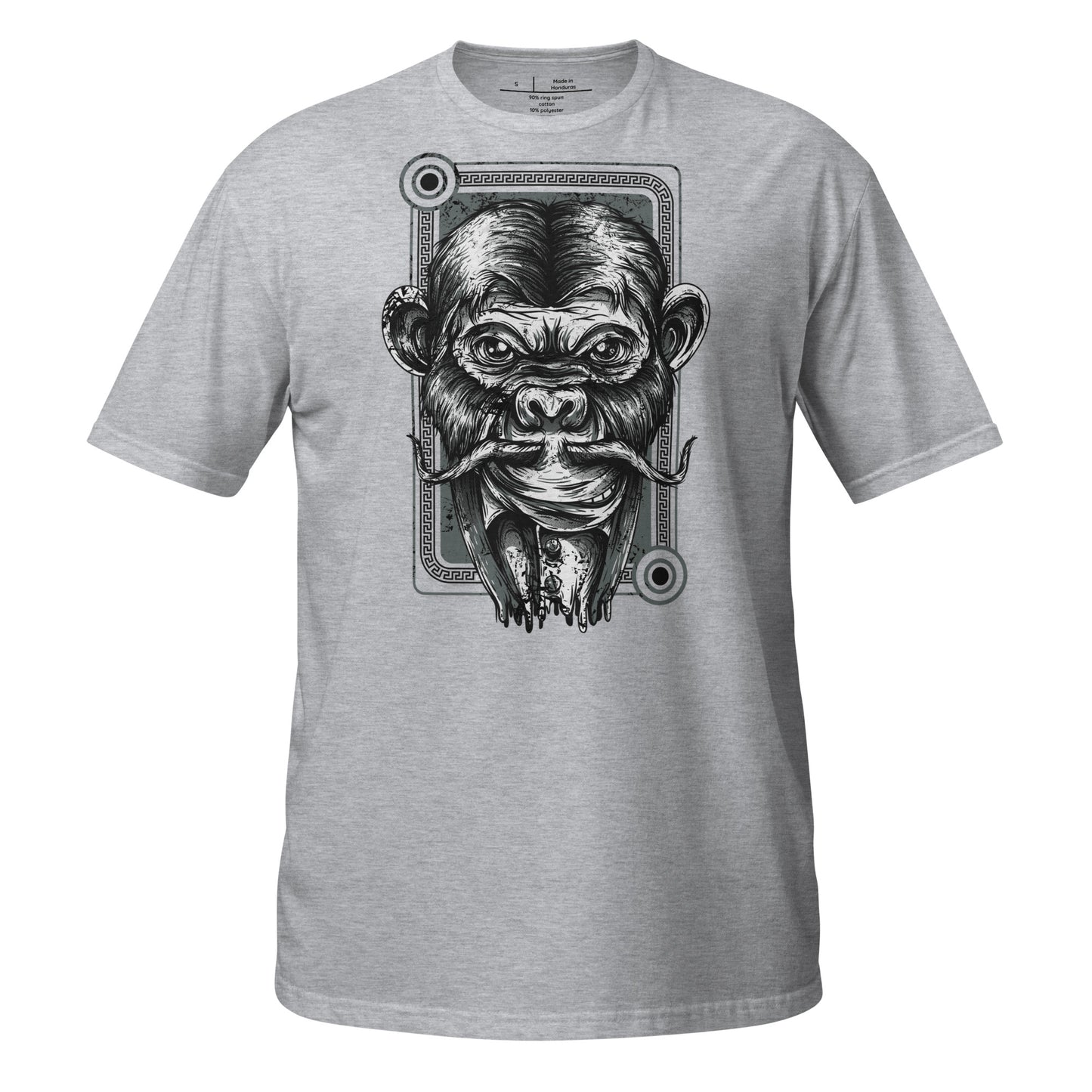 Monsieur Monkey Cotton Unisex T-Shirt