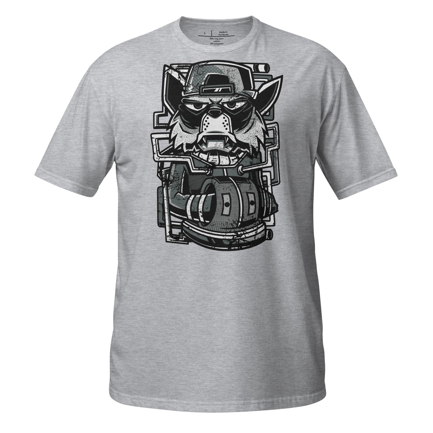 Rebel Racoon Cotton Unisex T-Shirt