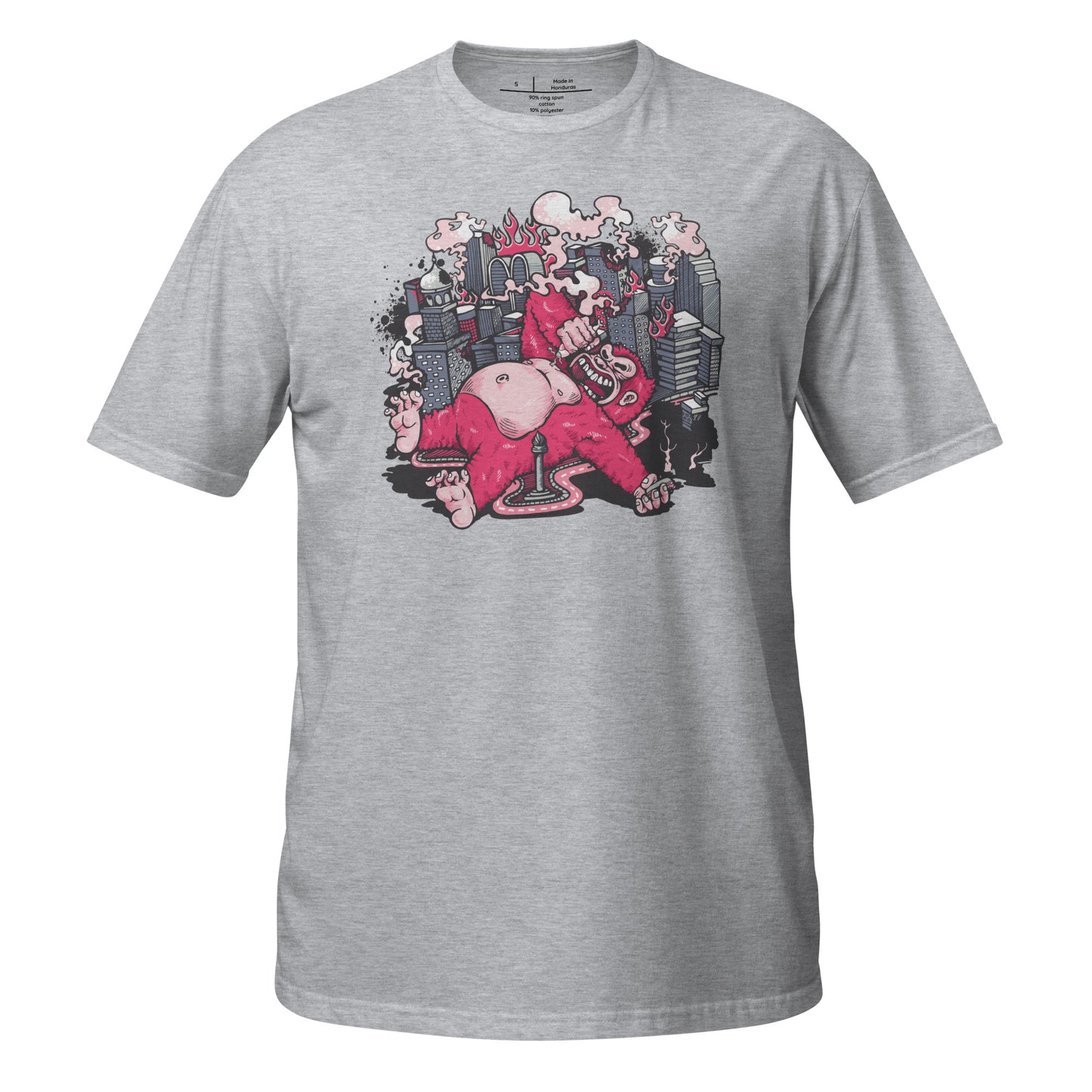 The Pink Ape Cotton Unisex T-Shirt