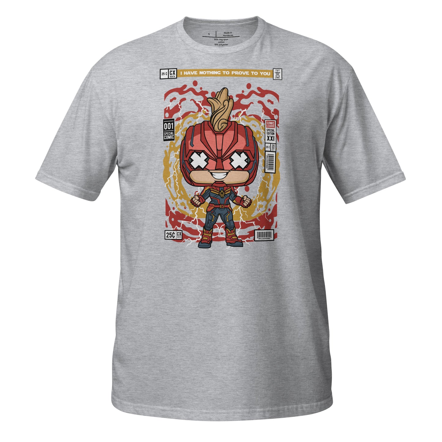 Captain Marvel Cotton Unisex T-Shirt