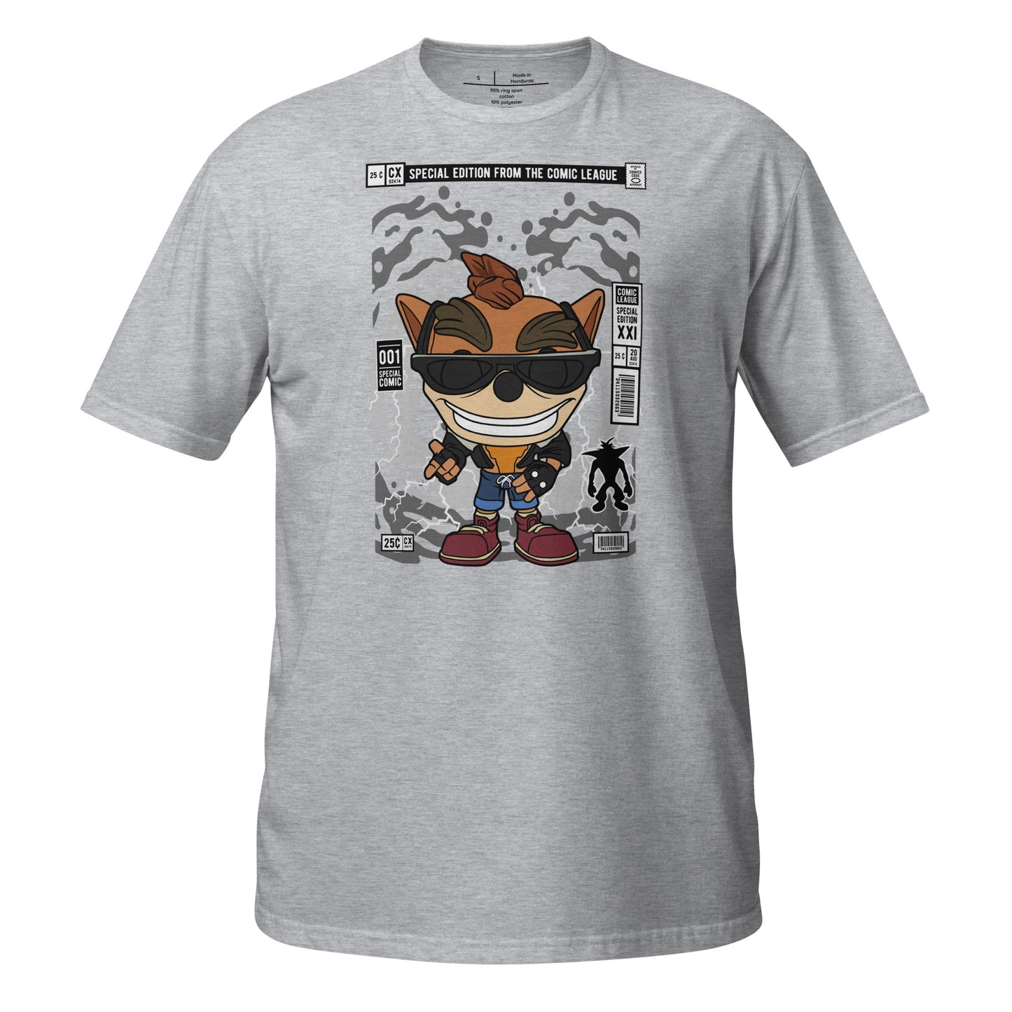 Crash Bandicoot Cotton Unisex T-Shirt