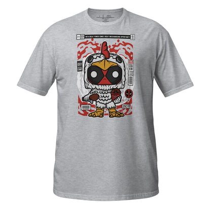 Deadpool Chicken Cotton Unisex T-Shirt