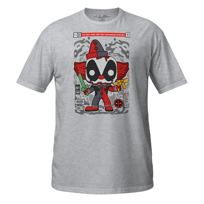 Deadpool Clown- Cotton Unisex T-Shirt