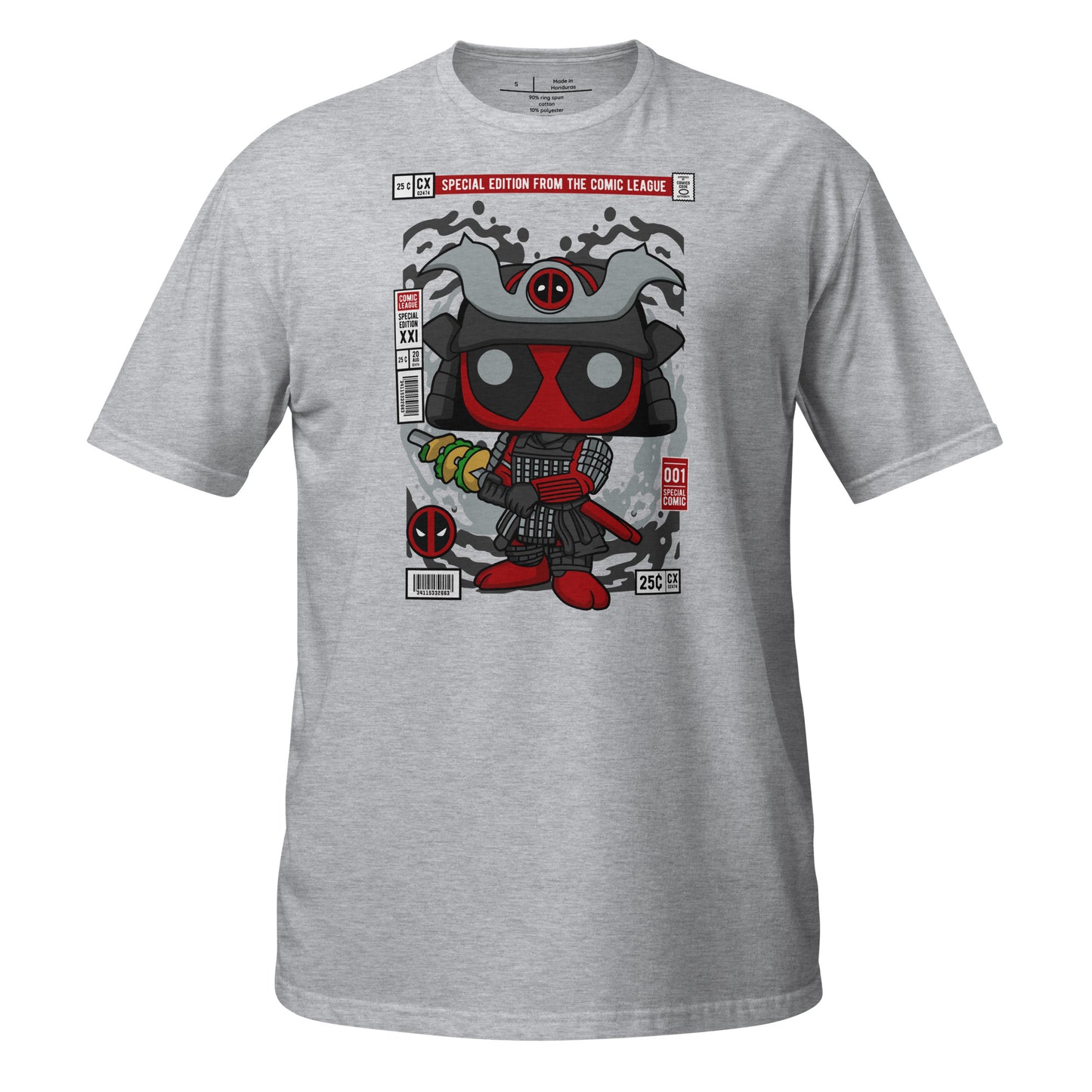 Deadpool Samurai Cotton Unisex T-Shirt