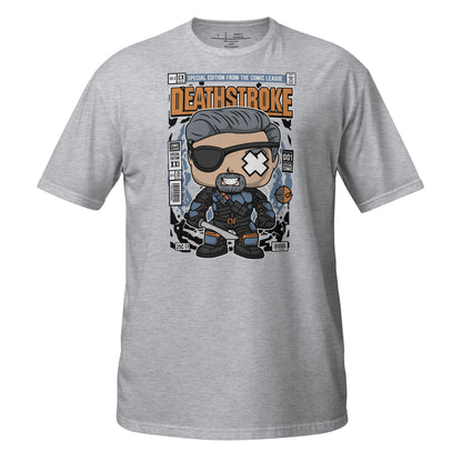 Deathstroke Unmasked Cotton Unisex T-Shirt