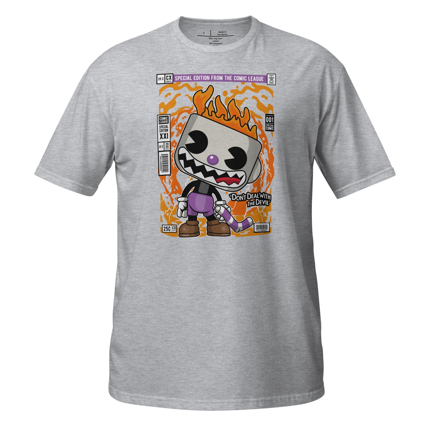 Evil Cuphead Cotton Unisex T-Shirt