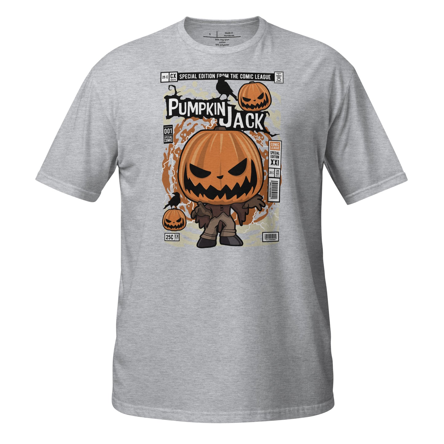 Pumpkin King Jack Cotton Unisex T-Shirt