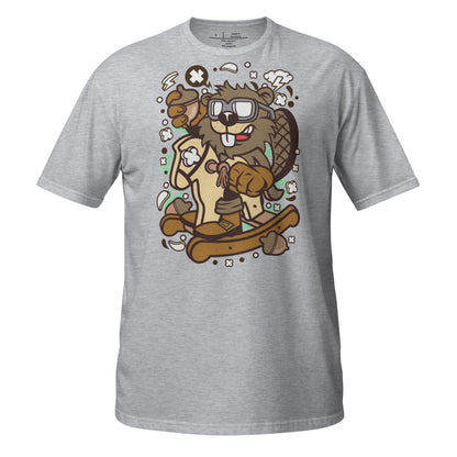 Bam Bam Beaver the Child Cotton Unisex T-Shirt