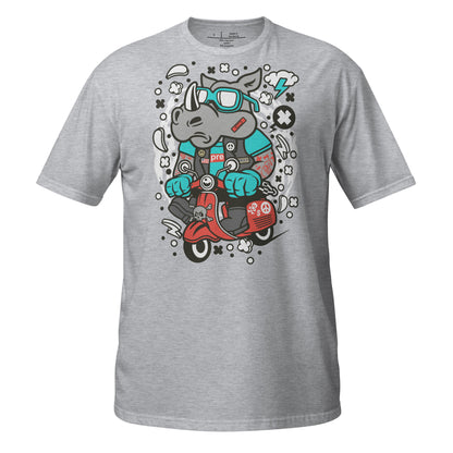 Magnus The Vespa Rhino Cotton Unisex T-Shirt