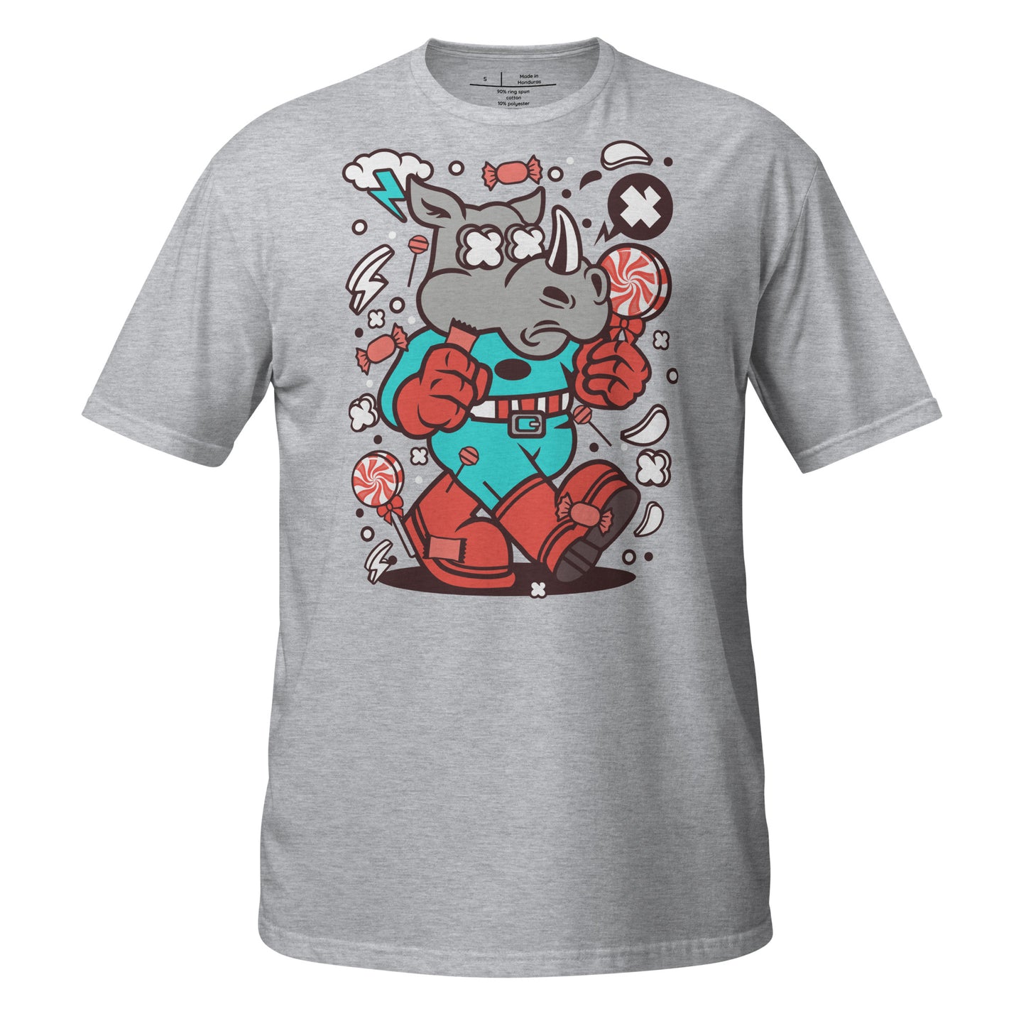 Magnus The Super Rhino Cotton Unisex T-Shirt