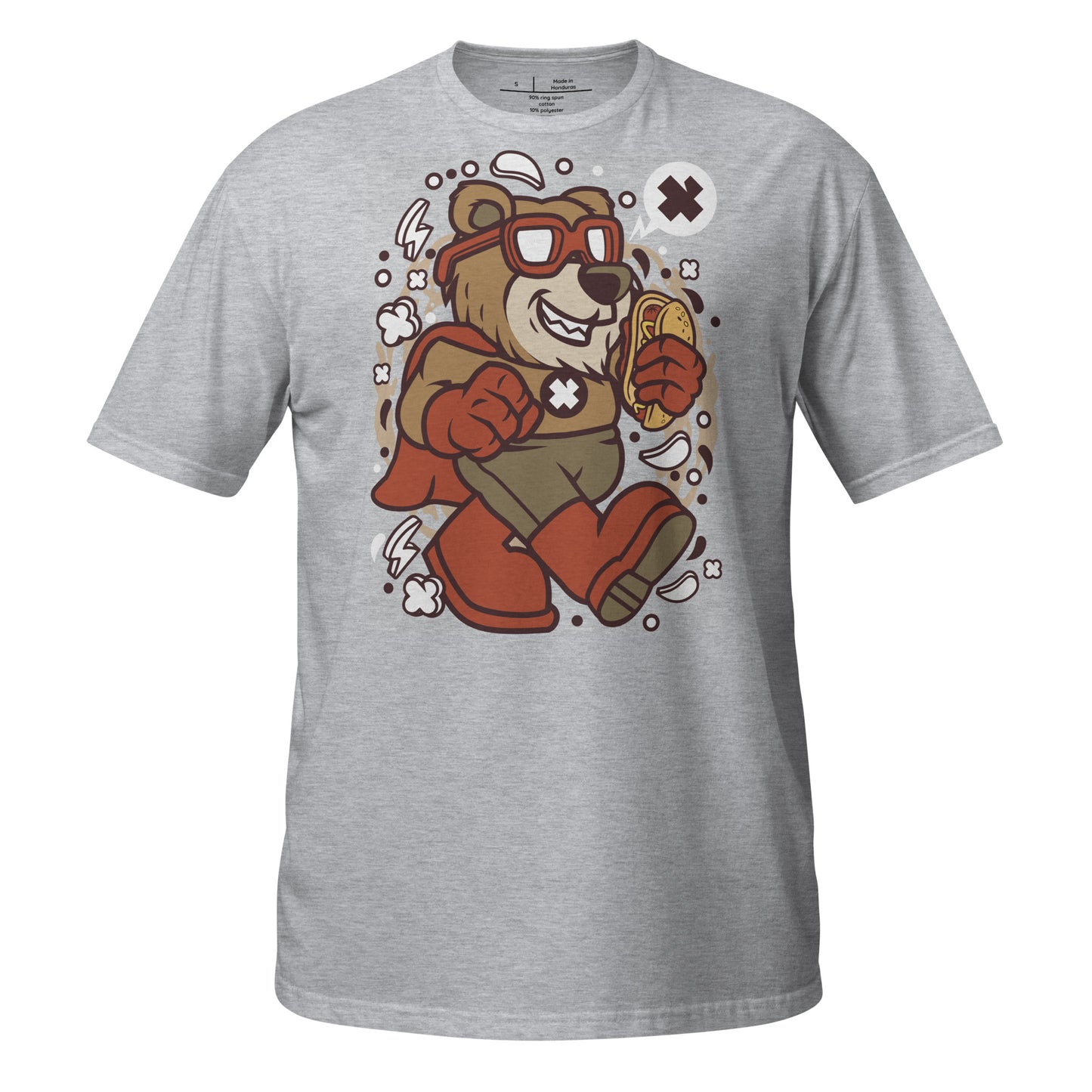 Super Grizzle-e Bear Cotton Unisex T-Shirt